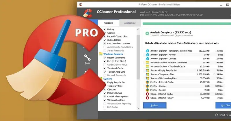 Ccleaner logiciel de nettoyage gratuit