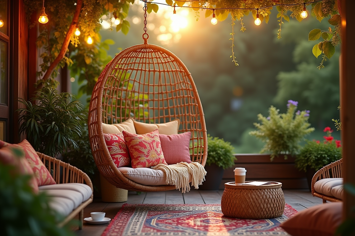 chaise suspendue